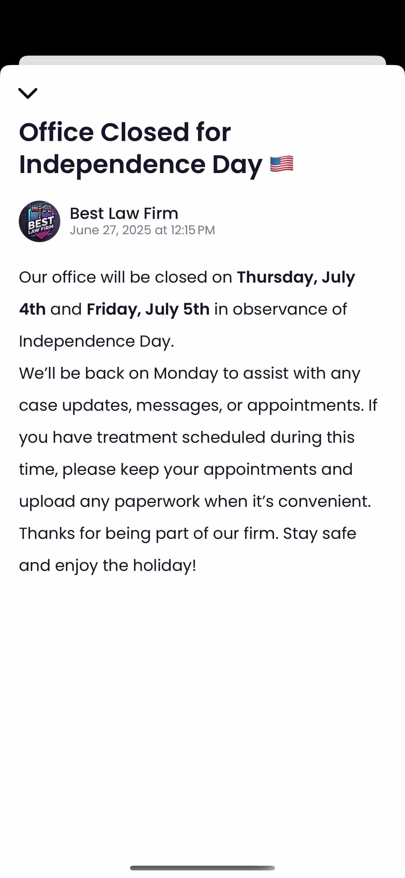 Filtering recipients for a mass message in the Quilia app