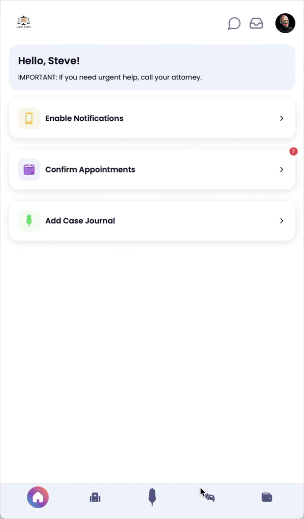 Adding Witness Photos in App