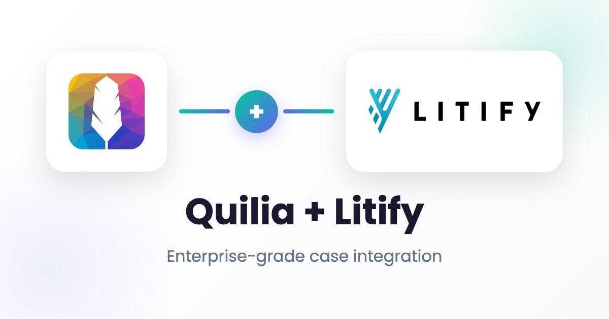 Litify Client Portal Integration · Quilia