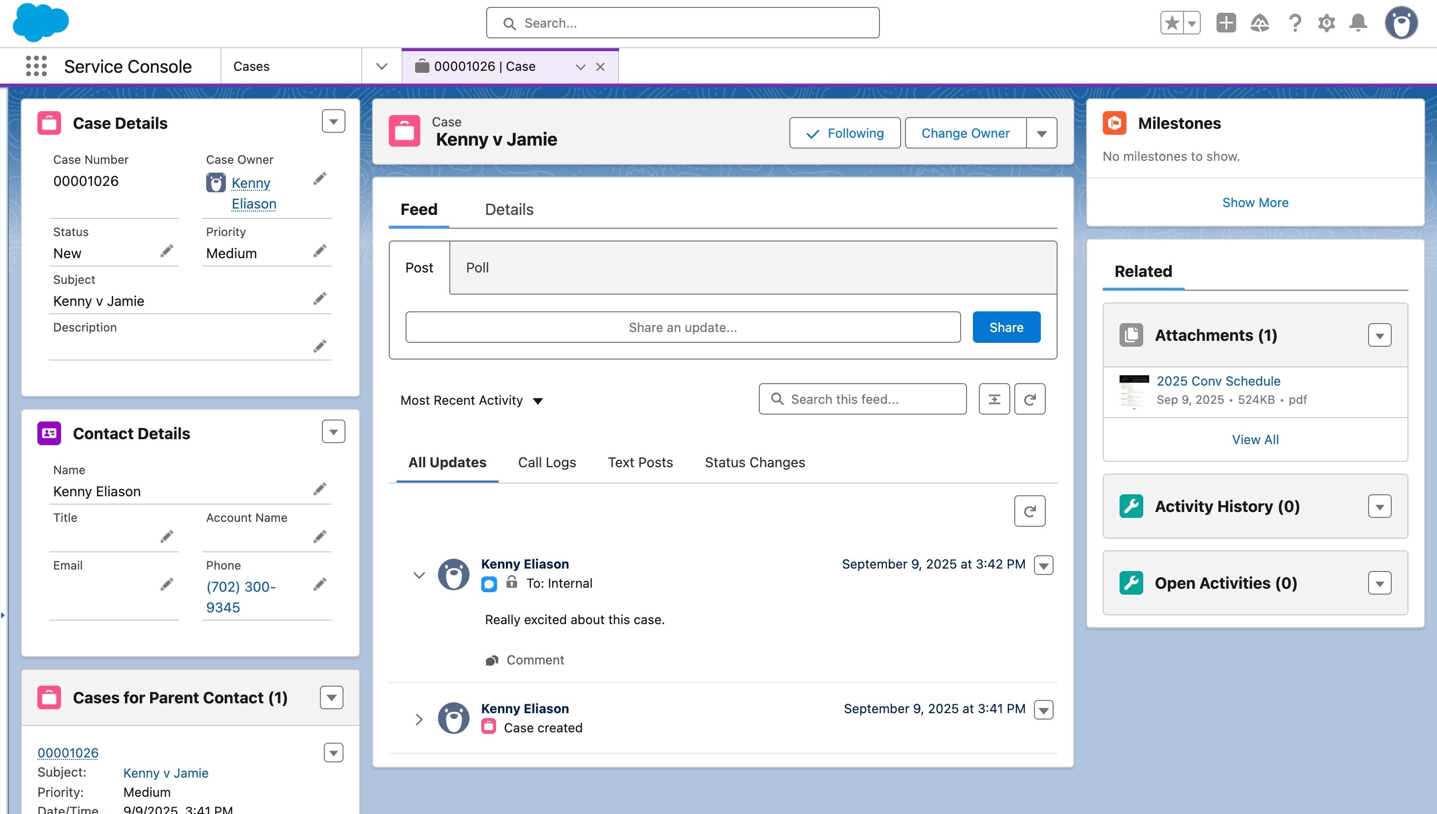 Litify integration in the Quilia client app